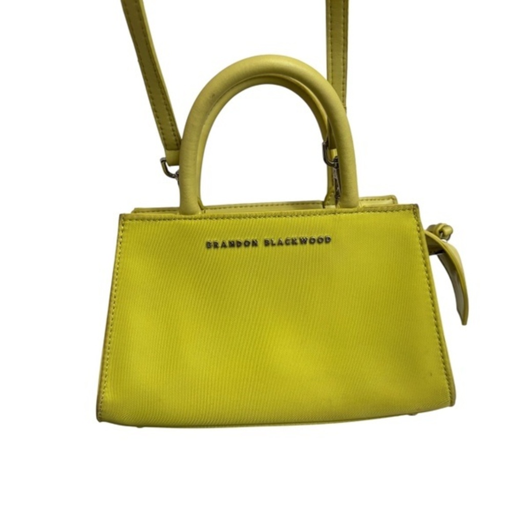 Brandon Blackwood lime Arlen bag crossbody